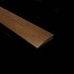 Prefinished Carbonized Strand Bamboo 1/2 in thick x 2.25 in wide x 72 in Length Reducer
